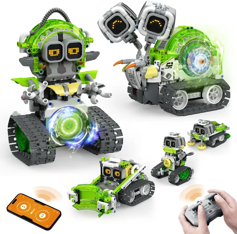 Opmind 5in1 STEM AI Robot Toys Building Set